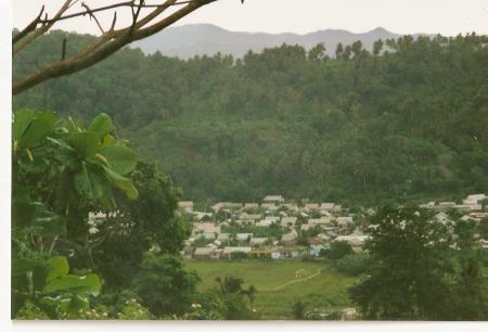 mtsangamouji ! vu du foyer de ch�mbeyoumba