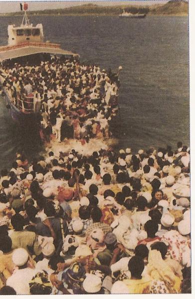 Visite du Premier  Ministre Jacques Chirac en 1986