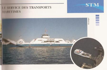 la barge ( service des transports maritime STM )
