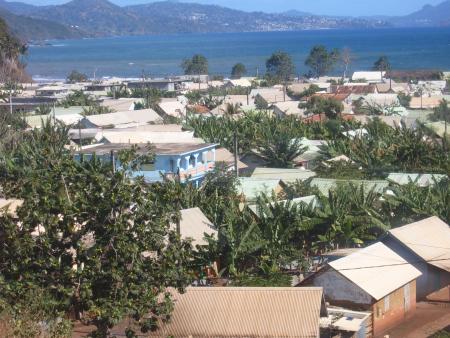 la ville de mtsangamouji  ( tchanga)